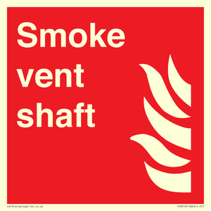 Smoke vent shaft